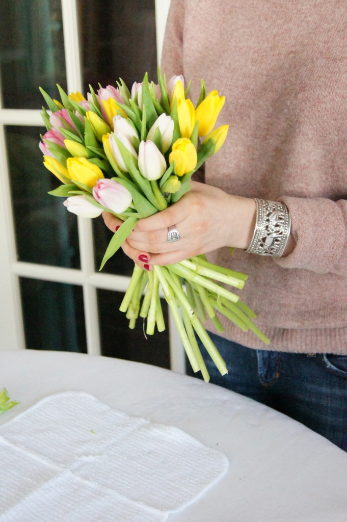 How To Tulip Arrangements Threads & Blooms